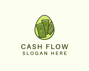 Monetary - Money Egg Cash logo design