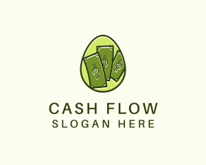 Money Egg Cash logo design