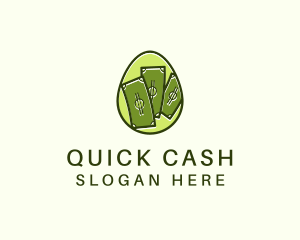 Money Egg Cash logo design