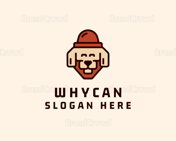 Canine Dog Hat Logo