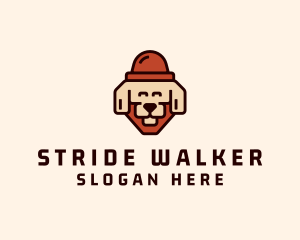 Canine Dog Hat logo design