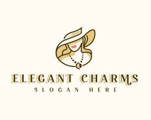 Elegant Woman Jewelry logo design