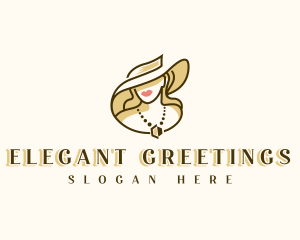 Elegant Woman Jewelry logo design