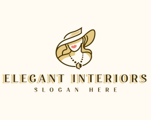 Elegant Woman Jewelry logo design