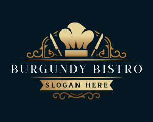 Gourmet Chef Knife logo design