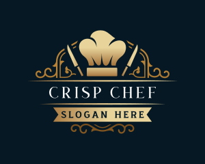 Gourmet Chef Knife logo design