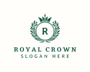 Royal Crown University logo design