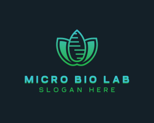 Organic Biotech Lab logo design