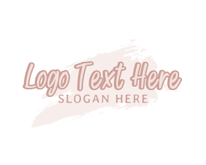 Painting - Cute Youthful Wordmark logo design