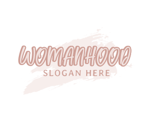 Cute Youthful Wordmark Logo