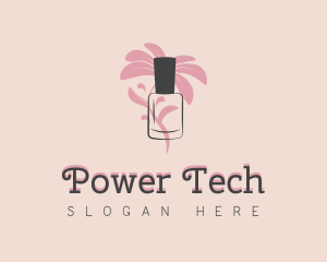 Floral Essential Oil Logo