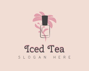 Floral Essential Oil logo design