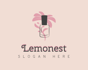 Premium Elegant - Floral Essential Oil logo design