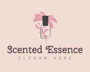 Incense - Floral Essential Oil logo design