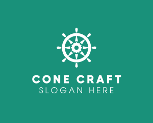 Boat Gear Helm logo design