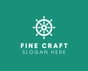 Boat Gear Helm logo design