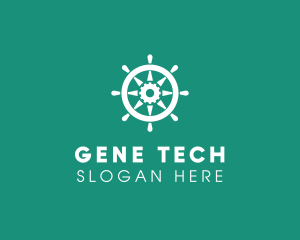 Boat Gear Helm logo design