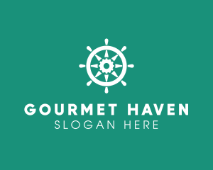 Boat Gear Helm logo design