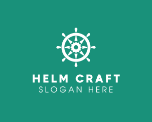 Boat Gear Helm logo design