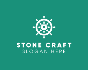 Boat Gear Helm logo design