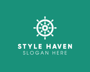 Boat Gear Helm logo design