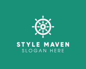 Boat Gear Helm logo design