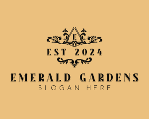 Floral Fashion Event logo design