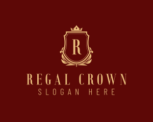 Royalty Regal Shield logo design