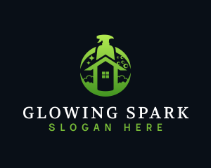 Shine - Sprayer Housekeeping Cleaner logo design