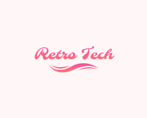 Retro Pop Wave logo design