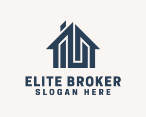 Broker - House Realty Broker logo design