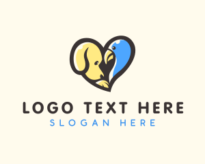 Canine - Heart Animal Clinic logo design
