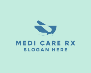 Pharmacist - Medical Pharmacy Mortar logo design