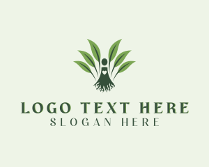 Log - Gardening Tree Planting logo design