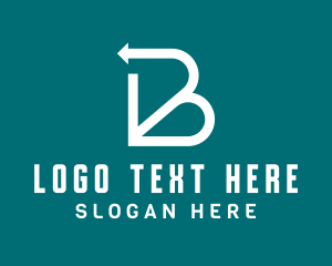Letter - Logistics Arrow Delivery logo design