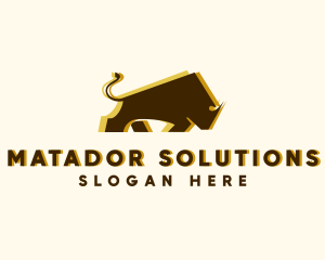 Matador - Animal Wild Bull logo design