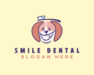 Beagle Dog Dental Logo