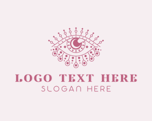 Yoga - Tarot Cosmic Eye logo design