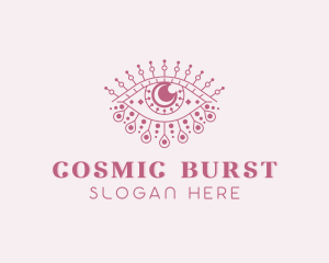 Tarot Cosmic Eye logo design