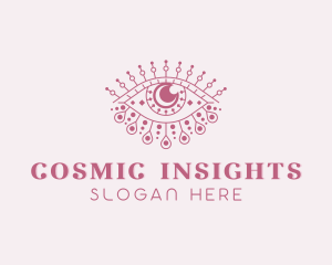 Tarot Cosmic Eye logo design