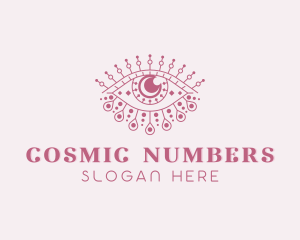 Tarot Cosmic Eye logo design