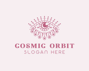 Tarot Cosmic Eye logo design