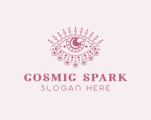 Tarot Cosmic Eye logo design