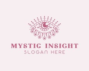 Tarot Cosmic Eye logo design