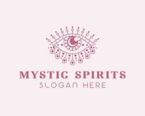 Tarot Cosmic Eye logo design