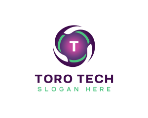 Cyber App Technology logo design