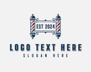 Classic - Grooming Barbershop Haircut logo design