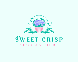 Sweet Cupcake Dessert logo design