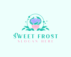 Sweet Cupcake Dessert logo design