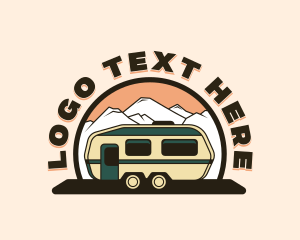 Trailer - Mountain Adventure Trailer logo design